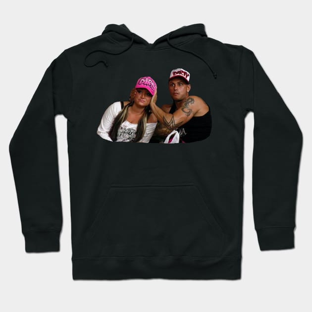 Pauly D and Deena Hoodie by ematzzz